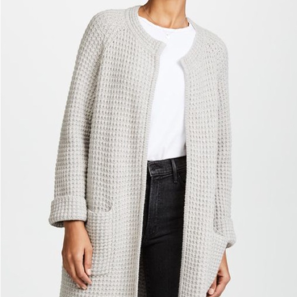 Madewell Wafflestitch Sweater-Coat